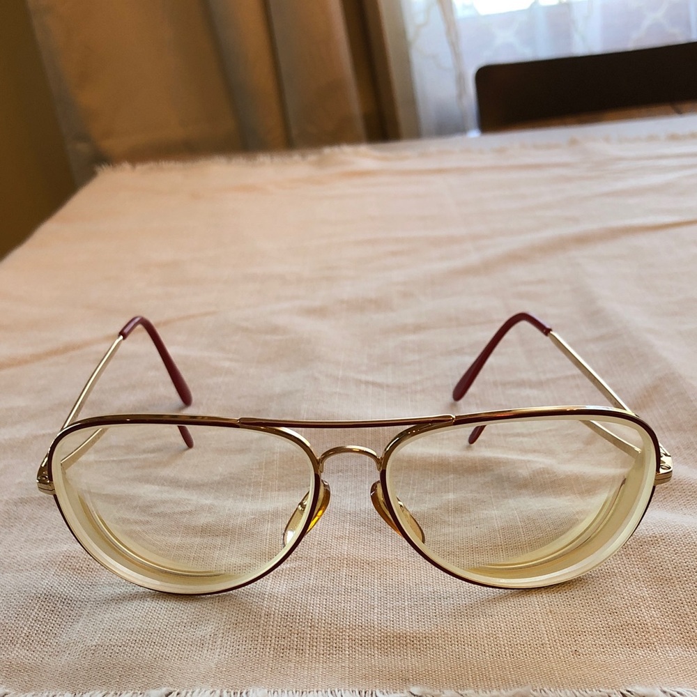 Girard Gold aviator eyeglass Frames